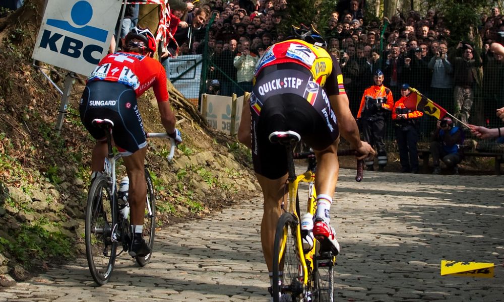 Ronde van Vlaanderen 2022 - Fabian Cancellara en Tom Boonen all time legends