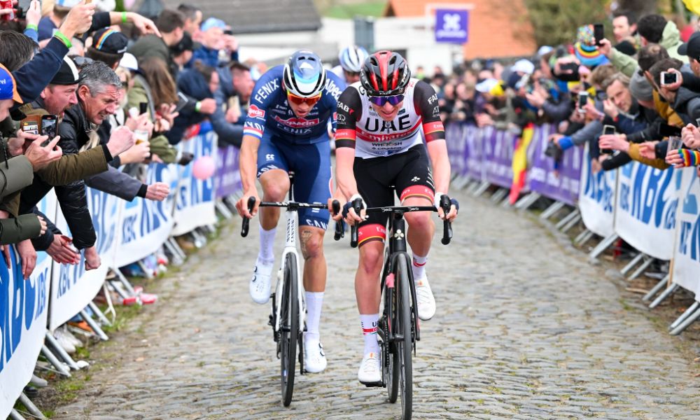 Favorieten Ronde van Vlaanderen 2023 - Tadej Pogacar Mathieu van der Poel