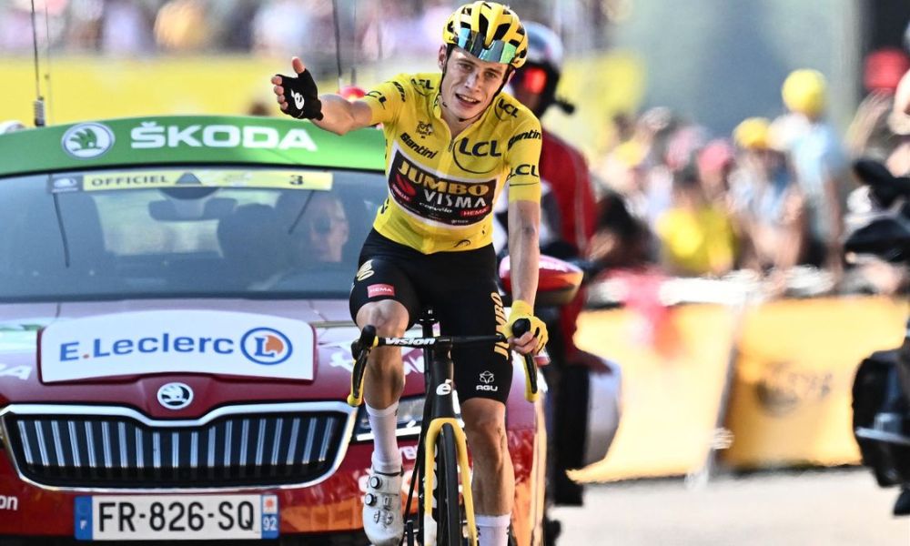 Favorieten gele trui Tour de France 2023 Vingegaard