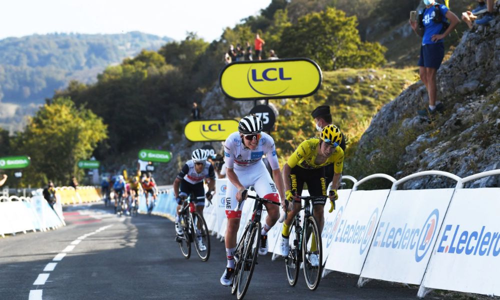 Tour 2023 Voorbeschouwing etappe 13 - Grand Colombier Pogacar Roglic 2020